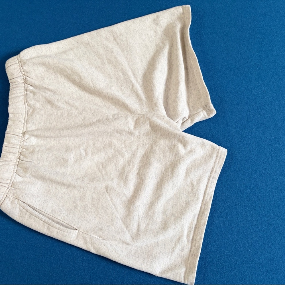 Essentials Light Gray Athletic Shorts - image 4